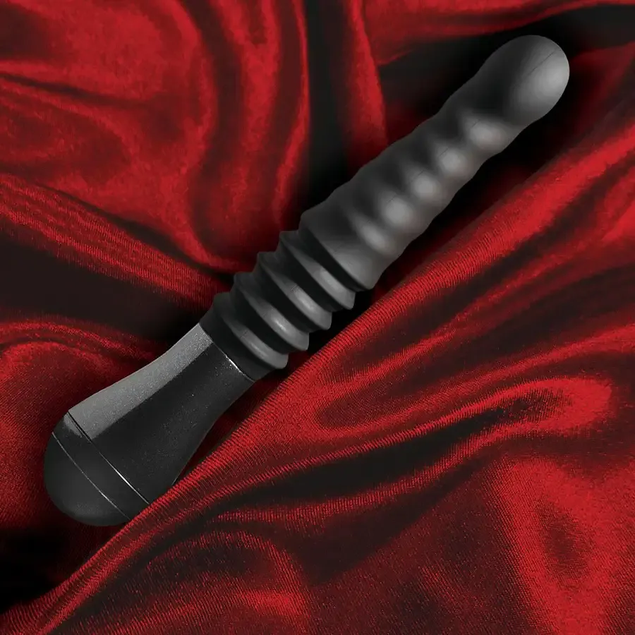 Пульсатор Temptasia by Blush - Lazarus Thrusting Dildo - Black Львів - фото 8