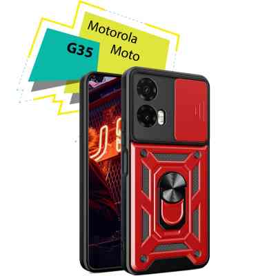 Чехол для мобильного телефона BeCover Military Motorola Moto G35 Red (713092) Винница