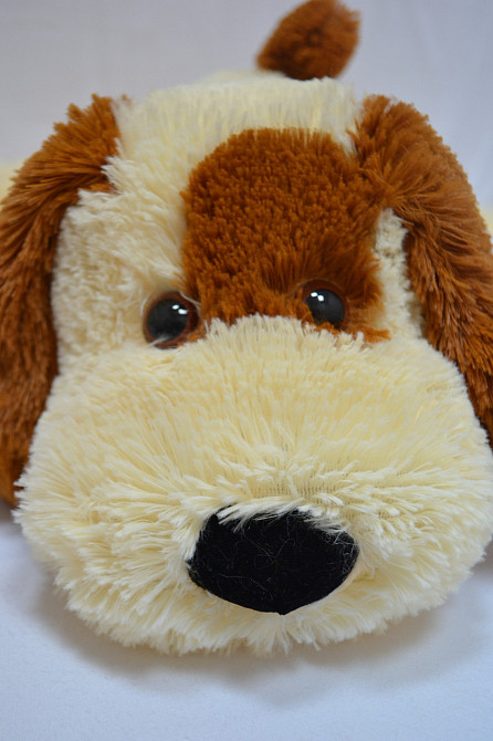 Собачка Алина Шарик 75 см персиковый Киев - изображение 4