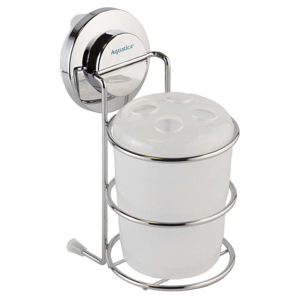 AQUATICA Стакан на вакуумной присоске s38 73×100×163мм AQUATICA (9783825) Киев - изображение 1