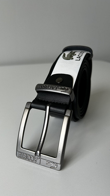 Чоловічий ремінь Tommy Hilfiger, брендовий класичний ремінь, який є добрим поясом з натуральної шкіриMasterSem Київ - фото 1