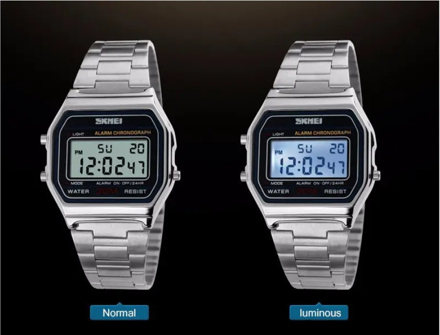 Зовнішній чоловічий годинник Skmei 1123 сріблястий Вінниця - фото 8