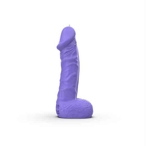 Свеча в виде члена Pure Bliss MINI Violet 15 см Sex Aura Киев