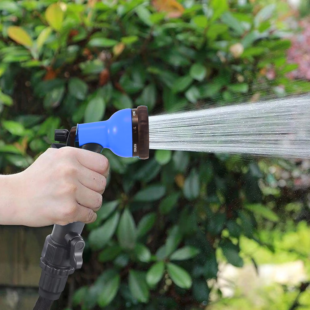 Шланг для сада и огорода поливной рабочая длина до 60 м набор с распылителем, растягивающийся, гибкий, садовый Каменец-Подольский - изображение 5