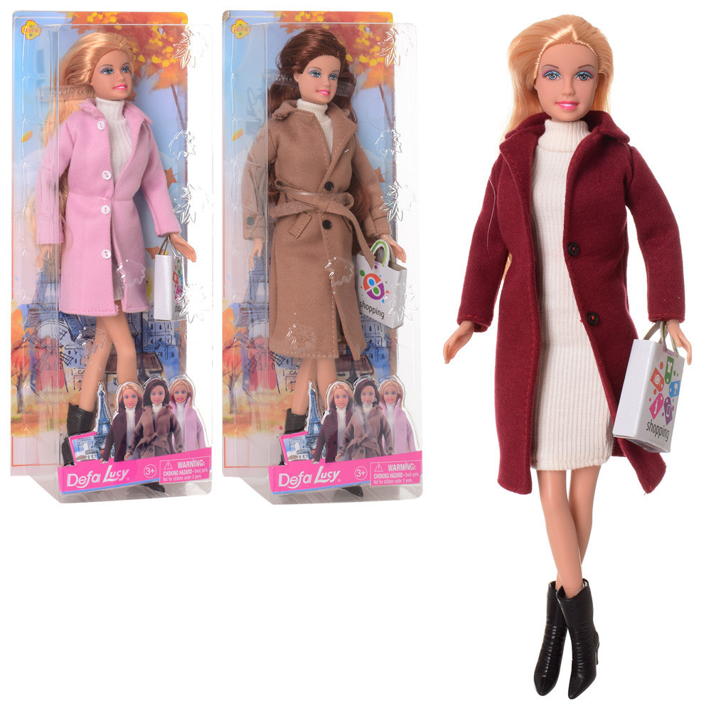 Лялька DEFA 8419-BF, сумочка, 3 види, кор, 13-32-6 см., шт Киев - изображение 1