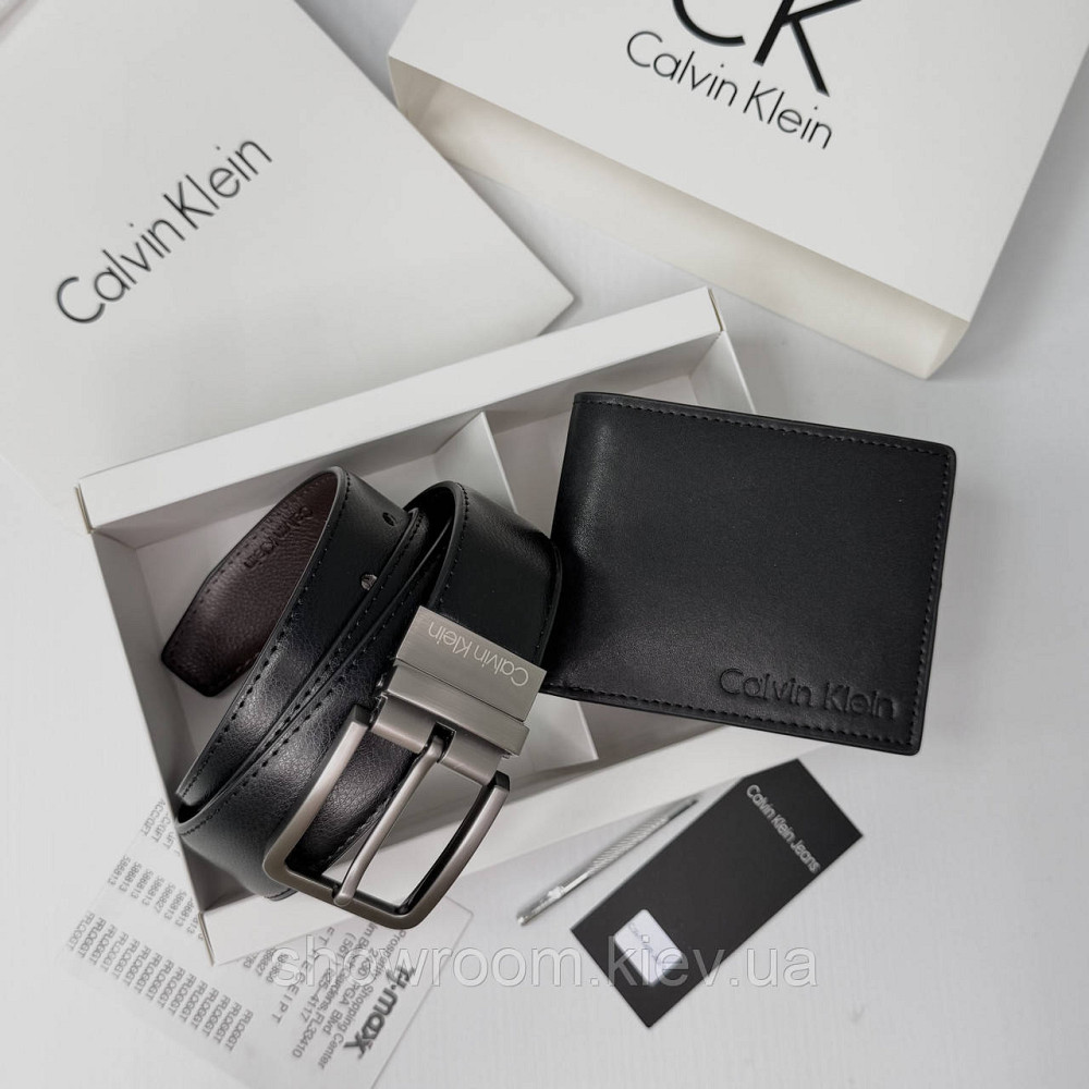 Гаманець і ремінь в подарунковій упаковці Ск (484) Київ - фото 1