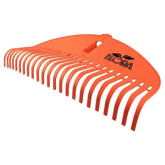 Грабли пластиковые для листьев 23 зубца 490×250мм FLORA (5051434) Киев