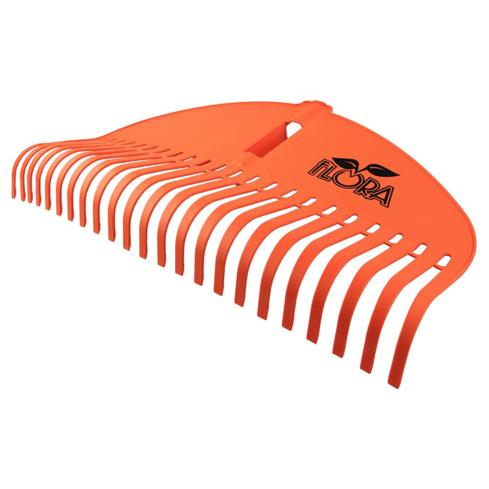 Грабли пластиковые для листьев 23 зубца 490×250мм FLORA (5051434) Киев - изображение 1