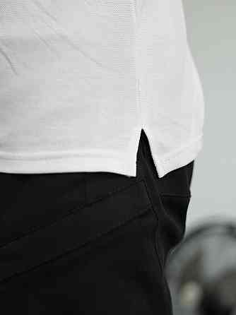 Белое базовое мужское поло веса/лето Pobedov Royal Киев