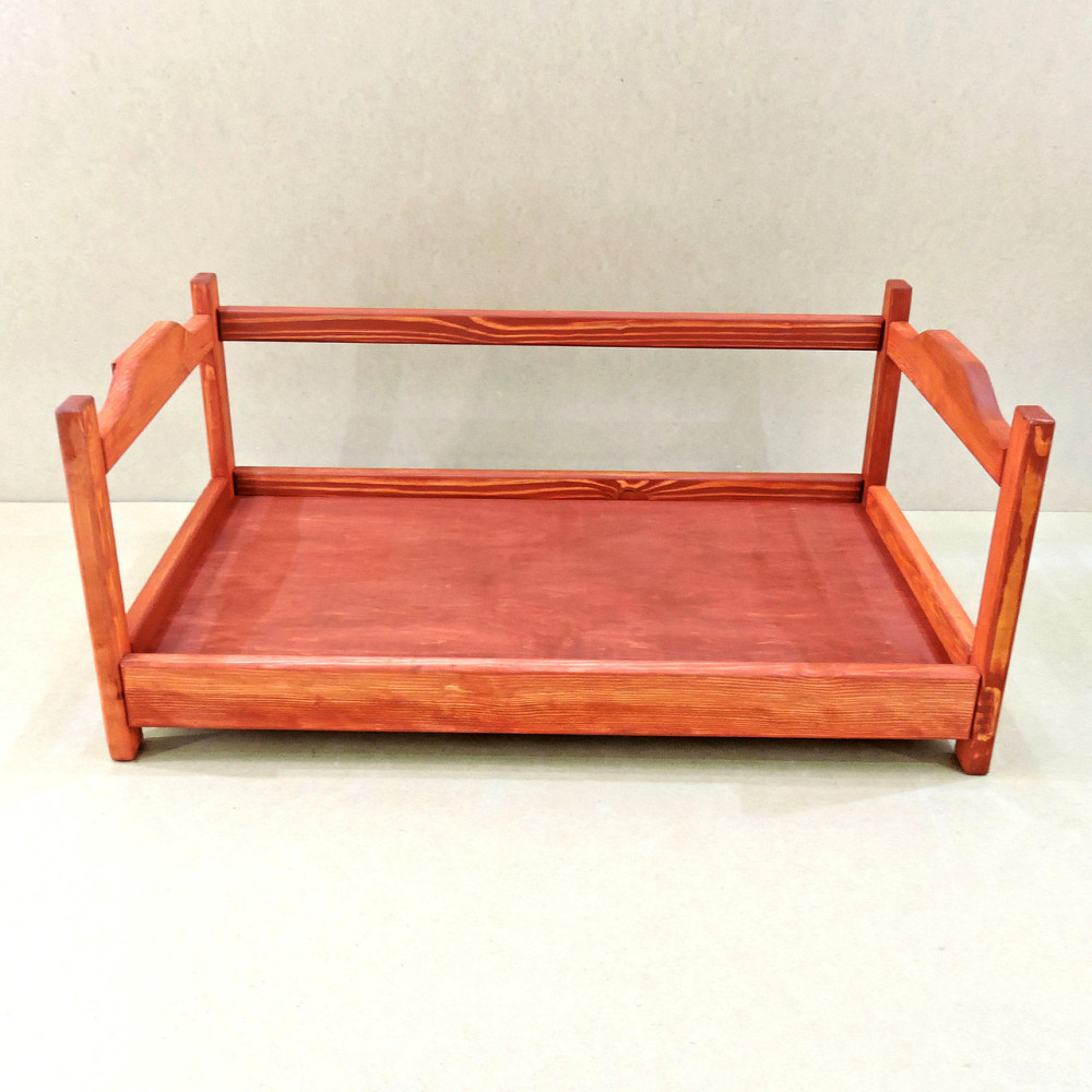 Лежак дерев'яний для собаки "Рамзай 105х60" корал Миколаїв - фото 4