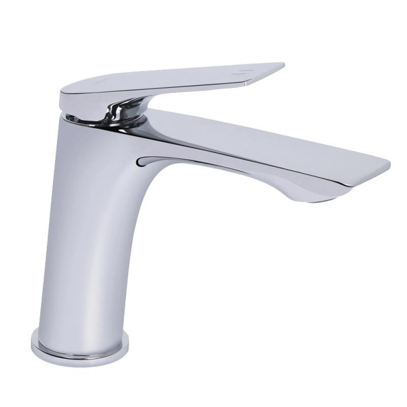 Смеситель для раковины Qtap Vlasta New QTVLA270CRM45640 (k35), однорычажный, низкий, Chrome Харьков - изображение 1