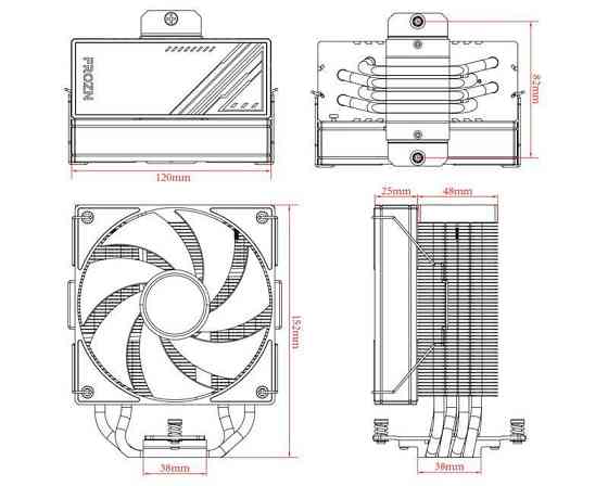 Кулер процесорний ID-Cooling Frozn A410 Black ( Чорний ) Харьков