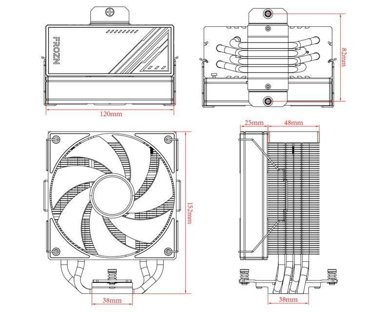 Кулер процесорний ID-Cooling Frozn A410 Black ( Чорний ) Харьков - изображение 6
