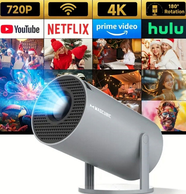 Проектор в наличии MAGCUBIC HY300 pro 4K Android Original. Харьков - изображение 3