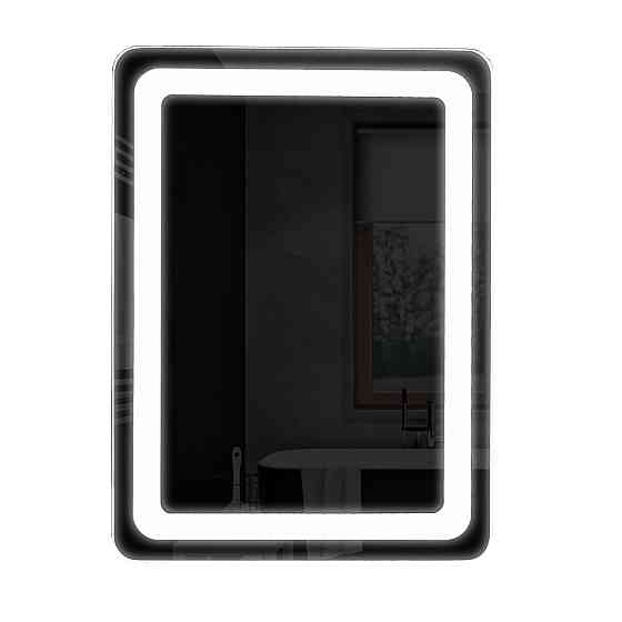 Дзеркало UNIO MRR-04 SQR-RA-H 600 x 800 mm LED FL з підігрівом (000027270) Київ