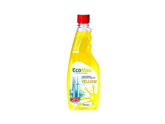 Засіб мийний д/скла та дзеркал 500мл (запаска) YELLOW ТМ EcoMax Київ