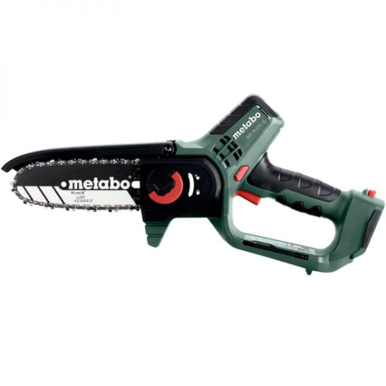 Потужна ручна акумуляторна ланцюгова пила Metabo MS 18 LTX 15 каркас : без АКБ, шина 15 см Київ