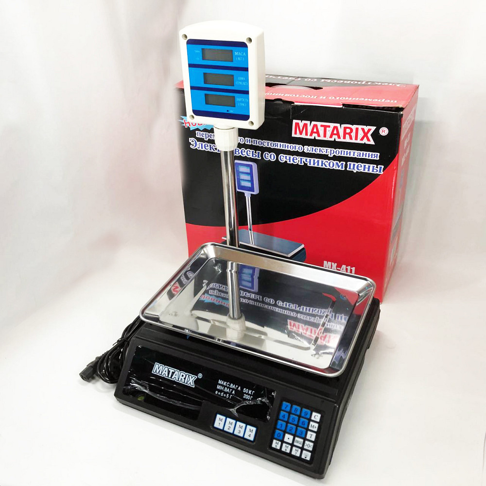 Весы торговые электрические, Электронные весы продавца торговые для взвешивания IX-75 Львов - изображение 2