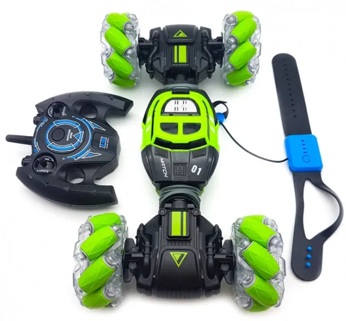 Машинка всюдихід на радіокеруванні джойстиком та браслетом Зелений (UD 2196 А) Чернігів - фото 1