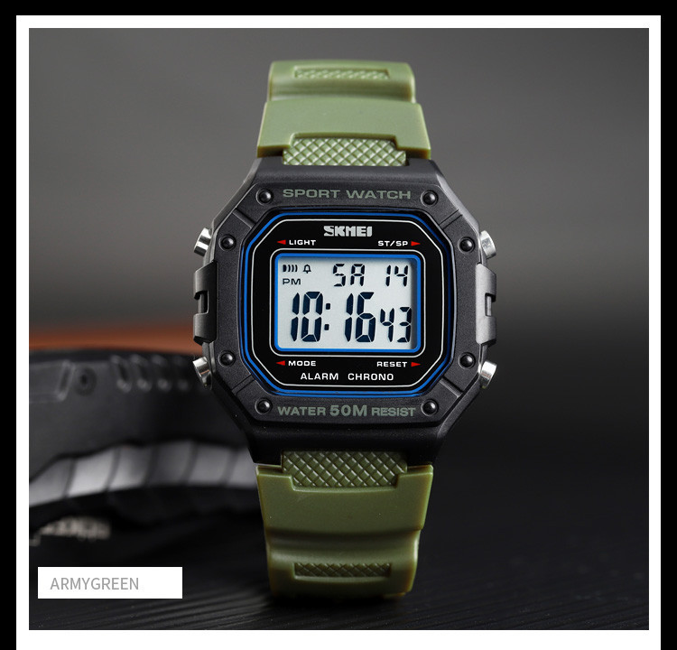 Skmei 1496AG Army Green SBR Киев - изображение 4