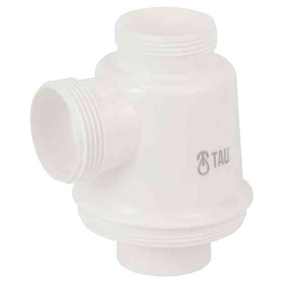 TAU Сифон для кухонной мойки без выпуска с гибким отводом Ø40/50мм TAU (9842731) Київ