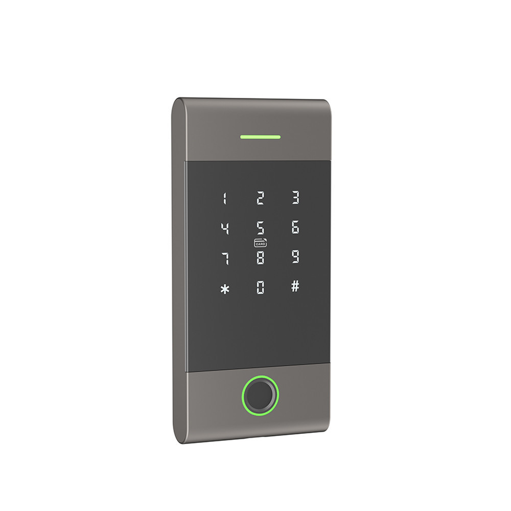 Клавіатура з Bluetooth, з контролером, зчитувачем відбитків пальців та карт Mifare Trinix TRK-1206BTFW Black (71-00072) Киев - изображение 14