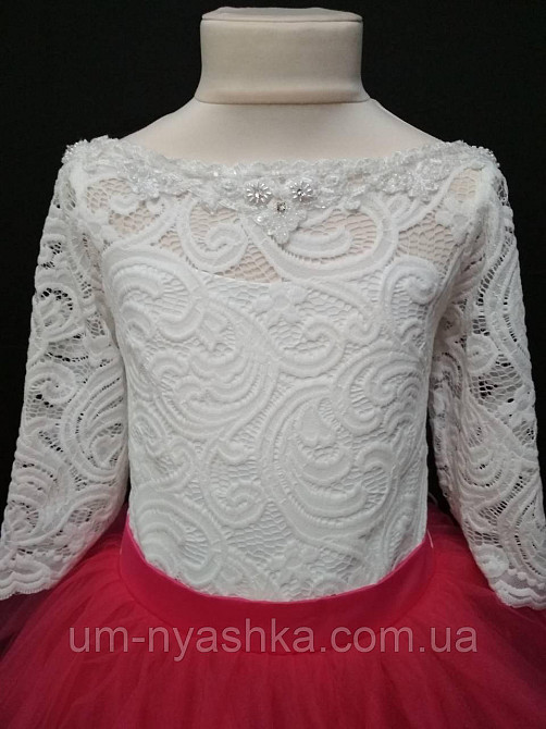 Платье Весны Длинное нарядное пышное зеленое платье на 5-6, 6-8 лет Виктория Кривой Рог - изображение 9