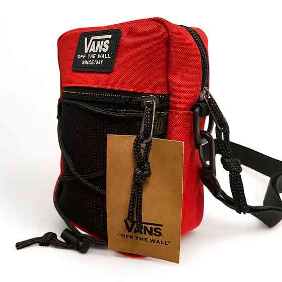 Сумка через плече Vans 17x14x6 червоний Запоріжжя