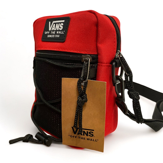 Сумка через плече Vans 17x14x6 червоний Запоріжжя - фото 2