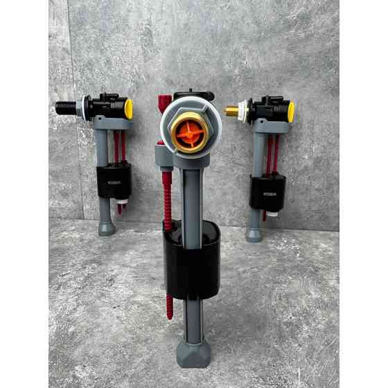 Арматура НАПОВНЮВАЛЬНА KOER KT-0108-1/2" з БОКОВИМ підведенням та пластиковим різьбленням 1/2" (KR5833) Київ