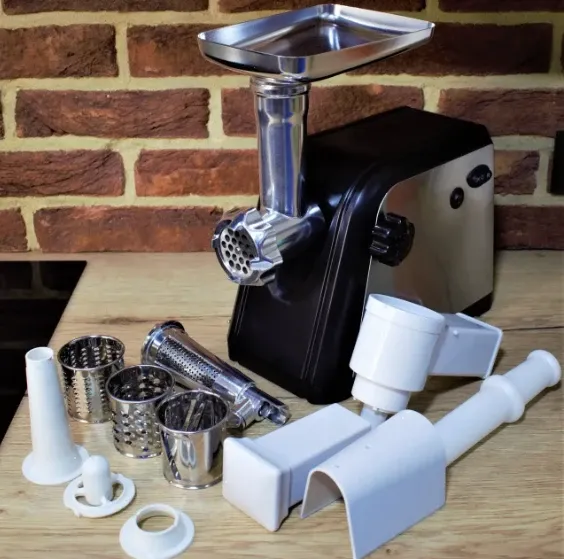 Электрическая мясорубка Domotec MS-2020 2600Вт с реверсом, 3 решетки, насадки для колбас, терки, шинковки Одесса - изображение 1