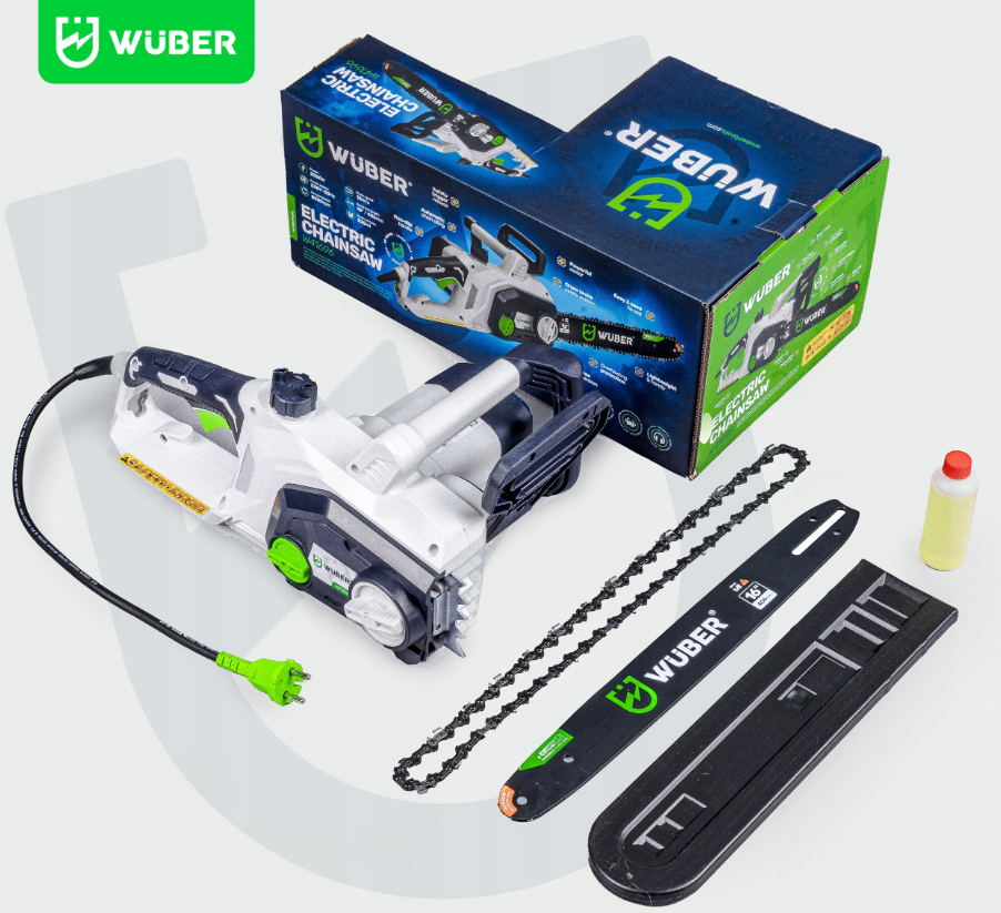 Електрична ланцюгова пила 2000Вт Wuber (Польща) Київ - фото 10