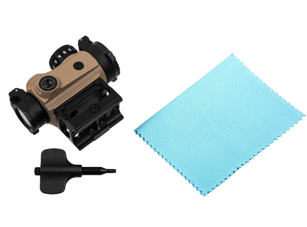 Прицел коллиматорный Sig Sauer Optics Romeo MSR 1x20мм 2 MOA  Red Dot FDE Винница - изображение 7