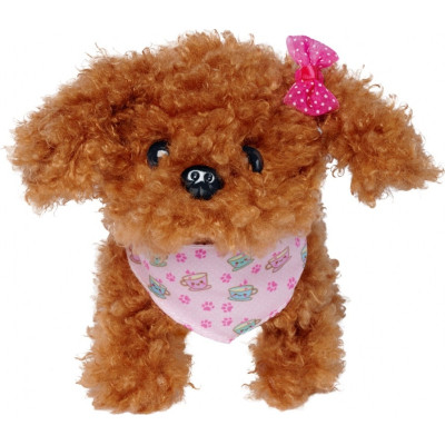 Мягкая игрушка Chi Chi Love Собачка Щенок пудель, ходит, лает, виляет хвостиком, 16 см (5890015) Винница - изображение 1
