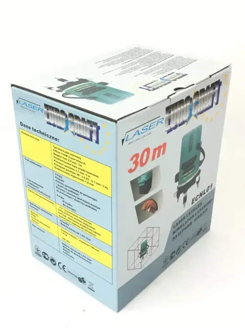 Лазерний рівень Euro Craft ECNL01 – точність і зручність: тринога, валіза Львів - фото 6