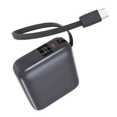 Батарея універсальна Vinga 10000 mAh 35W Display Cable (VPBB1035C) Вінниця