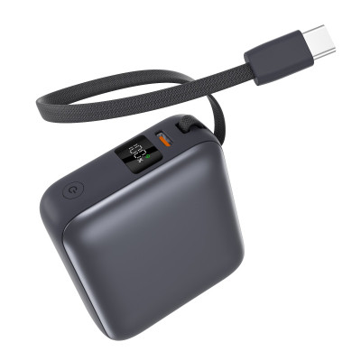 Батарея універсальна Vinga 10000 mAh 35W Display Cable (VPBB1035C) Вінниця - фото 1