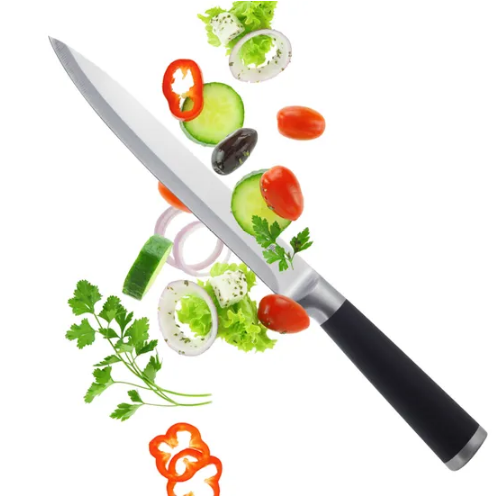 Ніж Слайсер нержавіюча сталь з порожнистою ручкою 5191 KAMILLE Житомир - фото 4