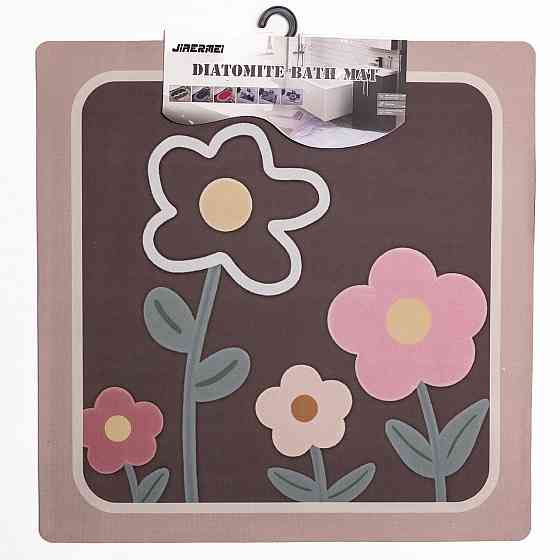 Килимок для ванної кімнати 58*58 см діатомітовий HP-42-6 Коломия