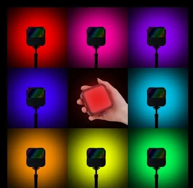 Студийная LED лампа WL-R1, 23000-7000K, освещение для съемки, RGB подсветка Коломыя - изображение 6