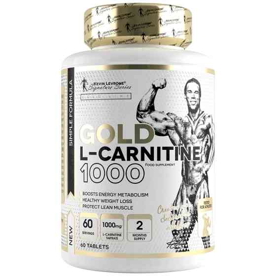 L-карнітин Kevin Levrone Gold L-Carnitine 1000 mg 100 tabs Луцьк