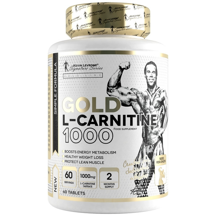 L-карнітин Kevin Levrone Gold L-Carnitine 1000 mg 100 tabs Луцьк - фото 1