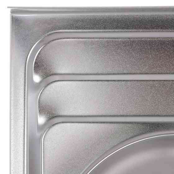 Накладна кухонна мийка Zerix Z8060B-08-180E Satin ZX1620 Харків