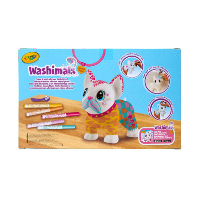 Набір для творчості Crayola Washimals Пес-велетень З фломастерами 5 шт (74-0227) Вінниця - фото 7
