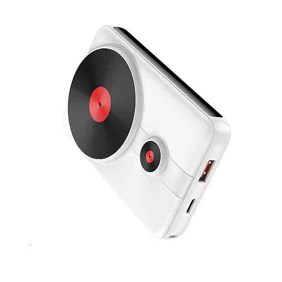 Зовнішній акумулятор HOCO J92 Path 22.5W fully compatible magnetic cable power bank(10000mAh) White Киев