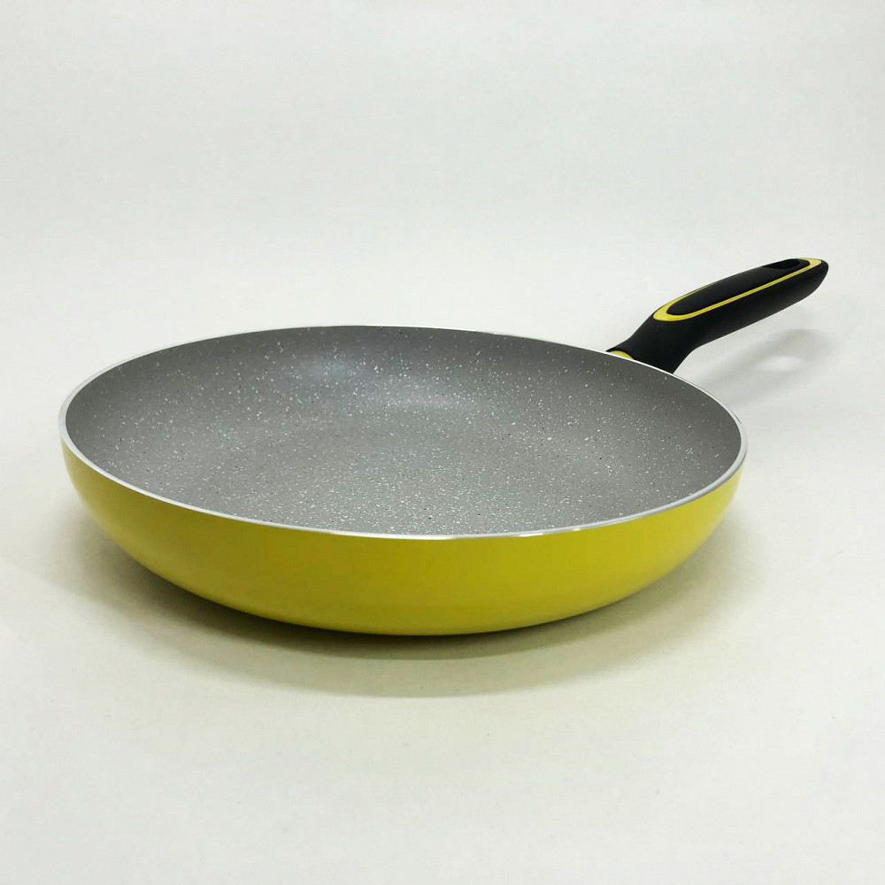 Якісні кухонні сковорідки, Сковорода алюмінієва з антипригарним покриттям, Сковорода без рослинної олії KB-36 Львів - фото 14