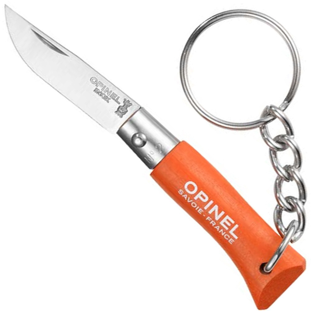 Ніж брелок Opinel (Опінель) "No2 orange" (002272) Неіржавка сталь Нововолинськ - фото 1