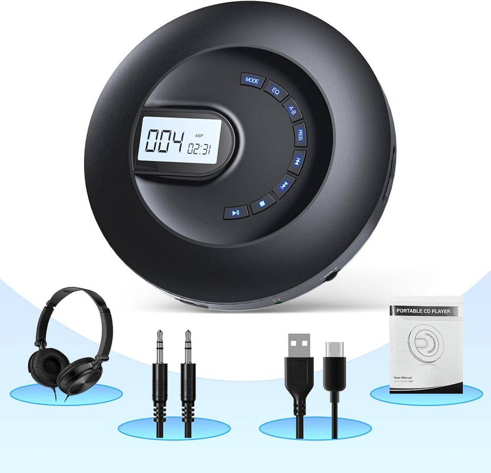 CD/MP3 проигрыватель Discman CD5197 со встроенным аккумулятором Днепр - изображение 2