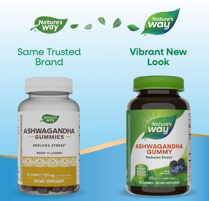 Ашваганда экстракт Nature's Way Ashwagandha Gummies вкус ягод 90 конфет Киев - изображение 5