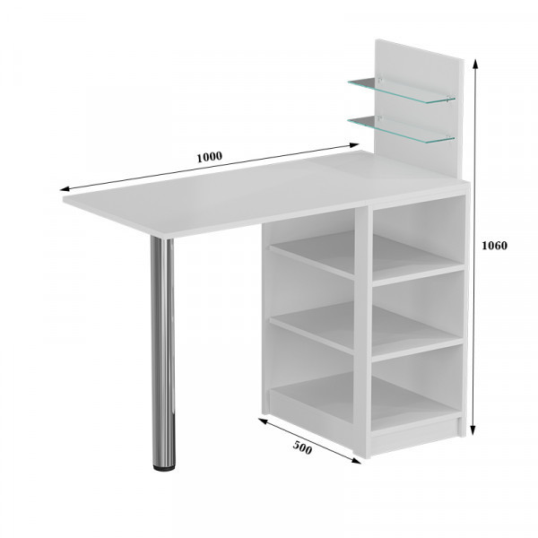 Стіл складний манікюрний Юка+ Київ - фото 1